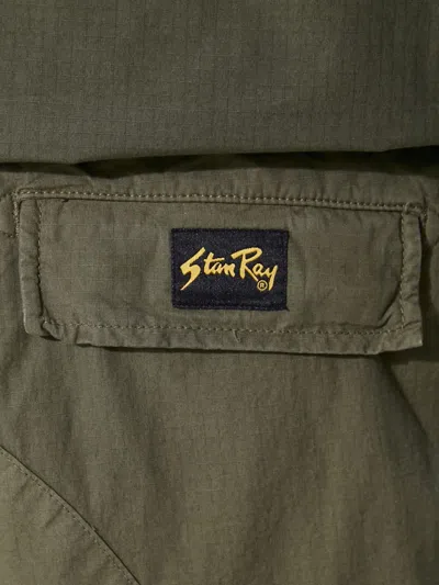 Stan Ray Cotton Cargo Shorts In Green