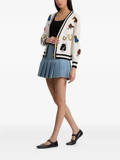 Alice And Olivia Equestrian-motif Cardigan