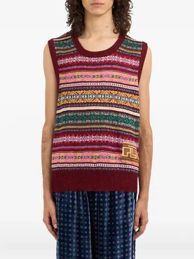 Pierre-louis Mascia Tricot Vest In Multi