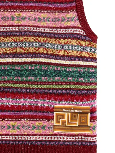 Pierre-louis Mascia Tricot Vest In Multi