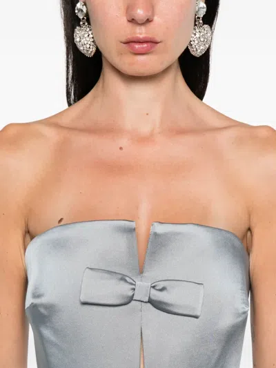 The New Arrivals Ilkyaz Ozel Holly Gown In Blue