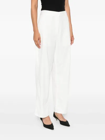 The Row Sharka Wide-leg Trousers In White