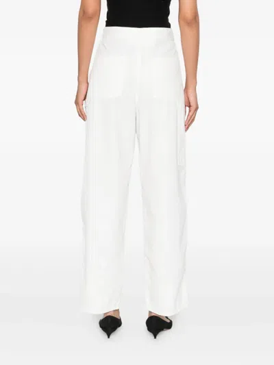 The Row Sharka Wide-leg Trousers In White
