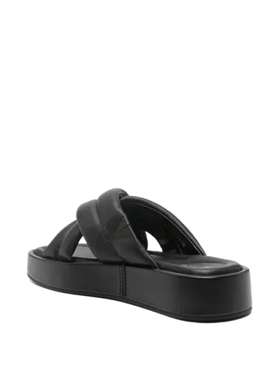Clarks 35mm Alda Quilted Cross-strap Sandals