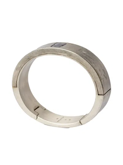 Parts Of Four 18k Gold-plated Sterling Silver And Diamond-slab Sistema Bracelet In Metallic