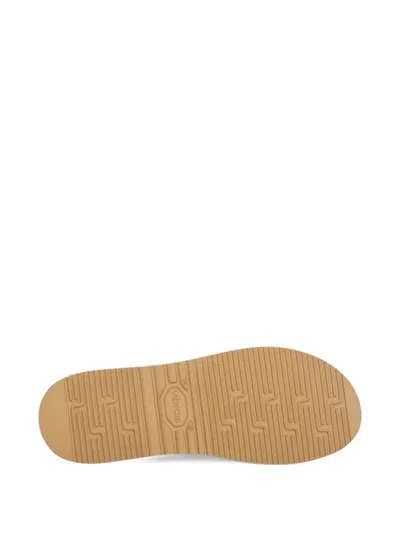 Fracap D110 Double-buckle Suede Sandals In Neutral