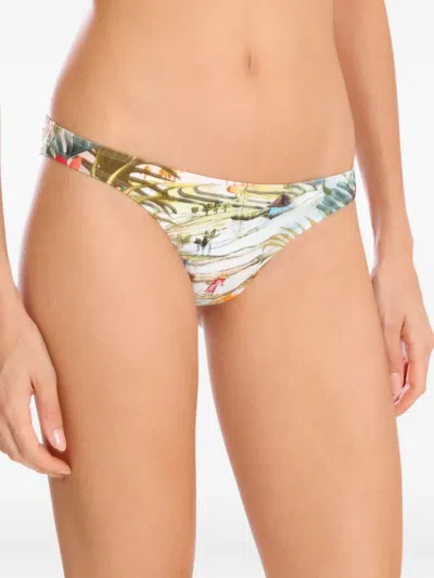 Lygia & Nanny Tropical-print Bikini Bottom
