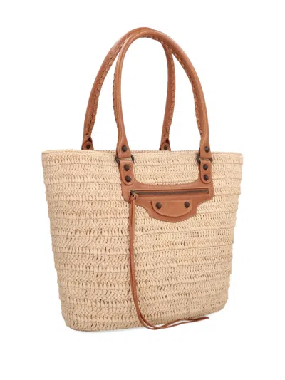 Balenciaga Small Le City Basket Tote Bag