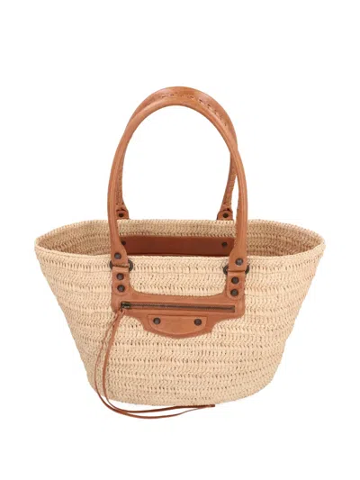 Balenciaga Small Le City Basket Tote Bag