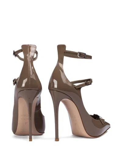 Le Silla 120mm Buckle-strap Pointed-toe Pumps
