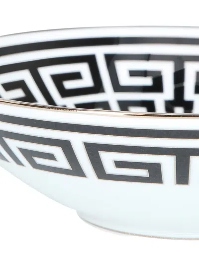 Ginori 1735 Labirinto Porcelain Bowl (28cm) In Black