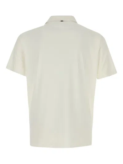 Paul & Shark White Short Sleeve Logo Polo