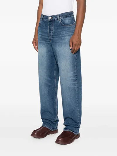 Apc A.p.c. Classic Fit Straight Leg Jeans In Blue