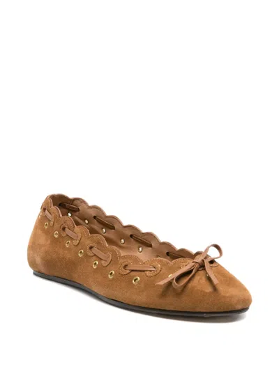 Isabel Marant Balfy Suede Ballet Flats