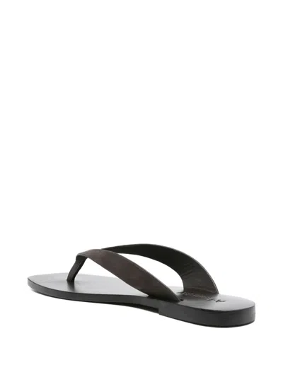 A.emery Kinto Flat Sandals In Brown