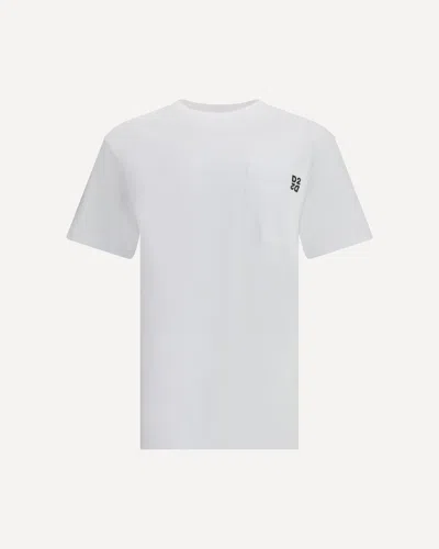Dsquared2 Black And White Set Of Two T-shirts With Logo On The Front In Cotton Man In White