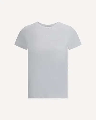 Pinko Short-sleeved T-shirt In Gray