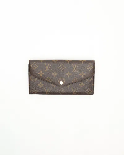 Pre-owned Louis Vuitton Monogram Sarah Wallet