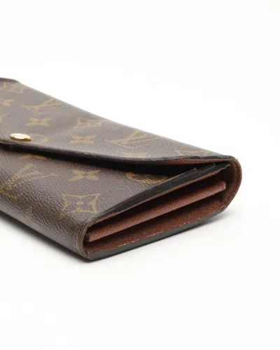 Pre-owned Louis Vuitton Monogram Sarah Wallet
