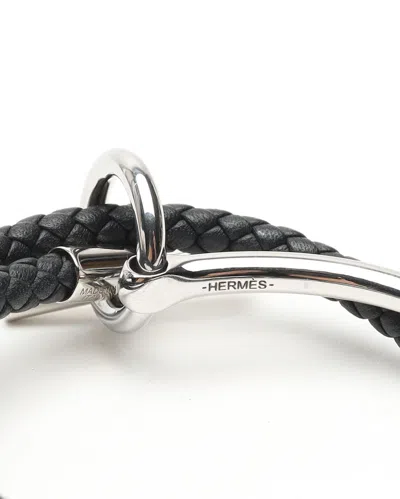 Pre-owned Hermes Hermès Glenan H Link Argo Bracelet