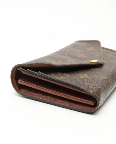 Pre-owned Louis Vuitton Monogram Sarah Wallet