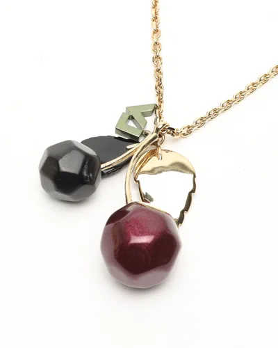 Pre-owned Louis Vuitton Lv Cherry Necklace