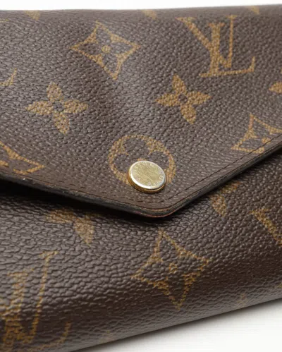 Pre-owned Louis Vuitton Monogram Sarah Wallet