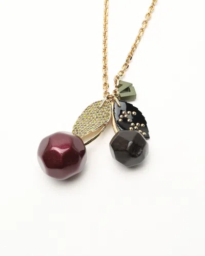Pre-owned Louis Vuitton Lv Cherry Necklace