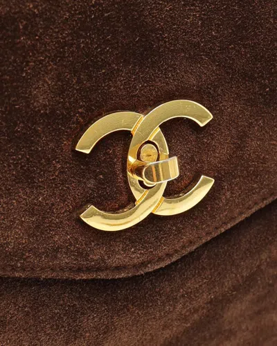 Pre-owned Chanel Suede Cc Tote Bag