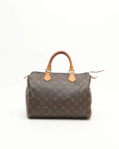 Pre-owned Louis Vuitton Monogram Speedy 30 Bag