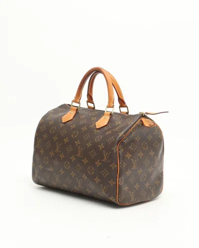 Pre-owned Louis Vuitton Monogram Speedy 30 Bag