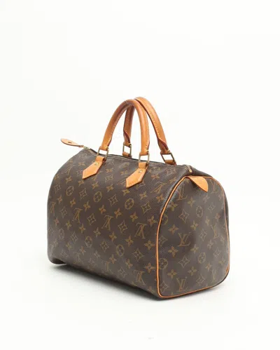 Pre-owned Louis Vuitton Monogram Speedy 30 Bag