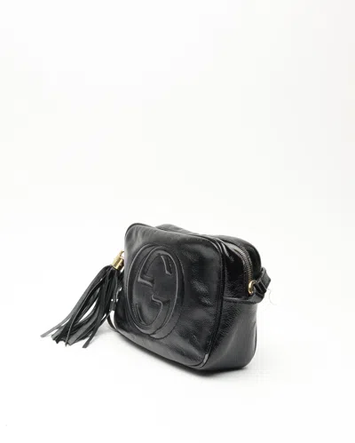 Gucci Patent Soho Disco Camera Bag