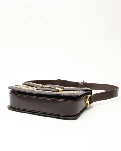 Celine Céline C Macadam Shoulder Bag