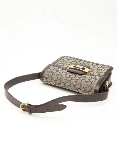 Celine Céline C Macadam Shoulder Bag