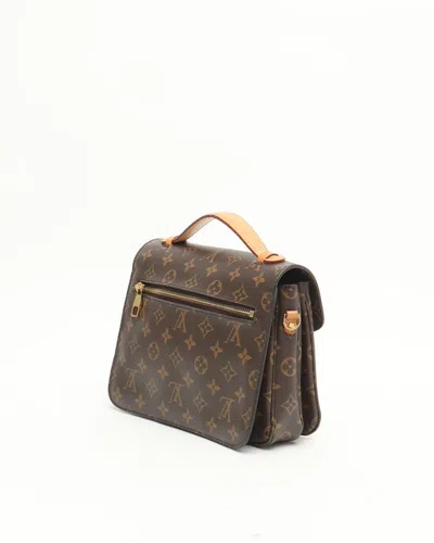 Pre-owned Louis Vuitton Monogram Pochette Métis Bag