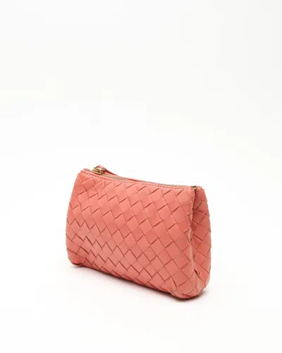 Bottega Veneta Intrecciato Leather Toiletry Pouch