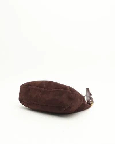 Fendi Suede Shoulder Bag