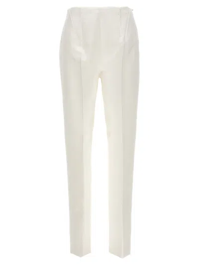 Sportmax White Netto Pants
