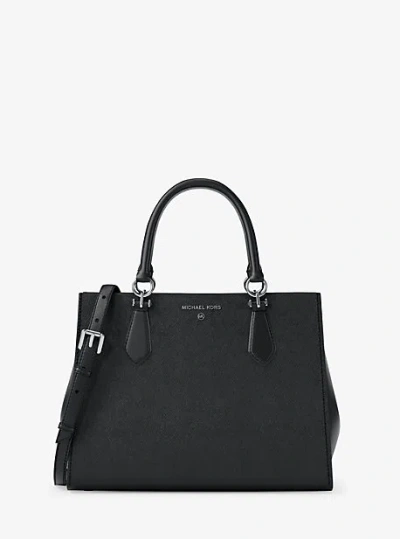 Michael Kors Marilyn Medium Saffiano Leather Satchel