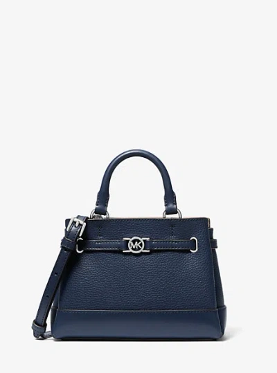Michael Kors Reed Extra-small Pebbled Leather Satchel