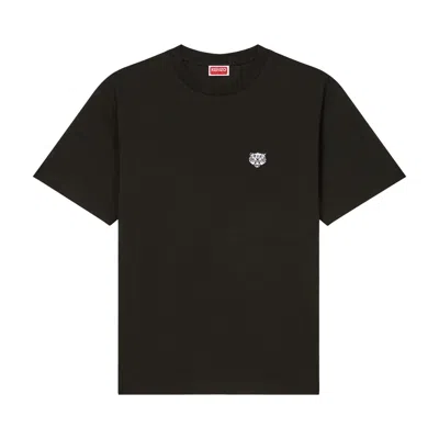 Pre-owned Kenzo Gots Happy Tiger Embroidered Classic T-shirt 'black' | Men's Size M