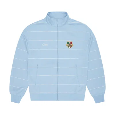 Pre-owned Corteiz Italia Track Jacket 'baby Blue' | Men's Size Xl