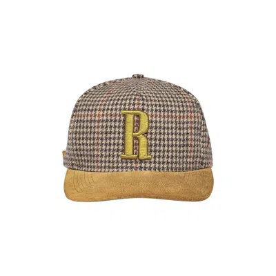 Pre-owned Rhude Houndstooth Duck Hunter Hat 'multicolor' | Multi-color | Men's Size Onesize