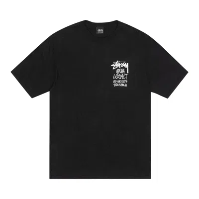 Pre-owned Stussy X Our Legacy Work Shop Surfman Tee Pigment Dyed 'black' | Men's Size S