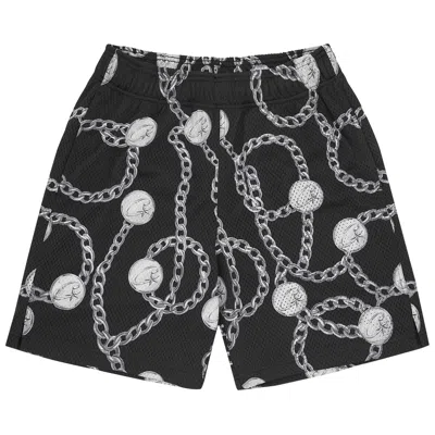 Pre-owned Corteiz Chains Mesh Short 'black' | Men's Size L