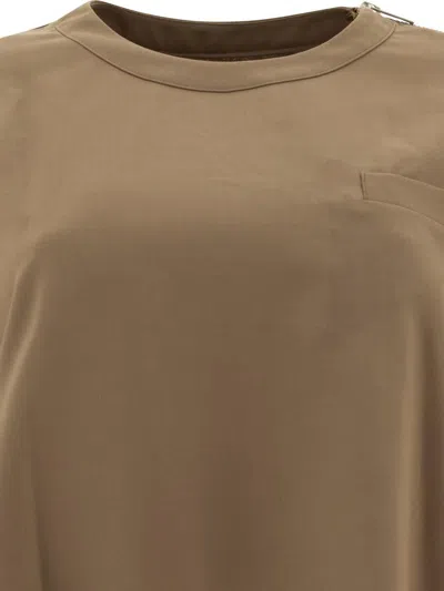 Sacai "suiting X Nylon Twill" Sweater