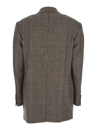 Tagliatore Single Breasted Blazer In Black