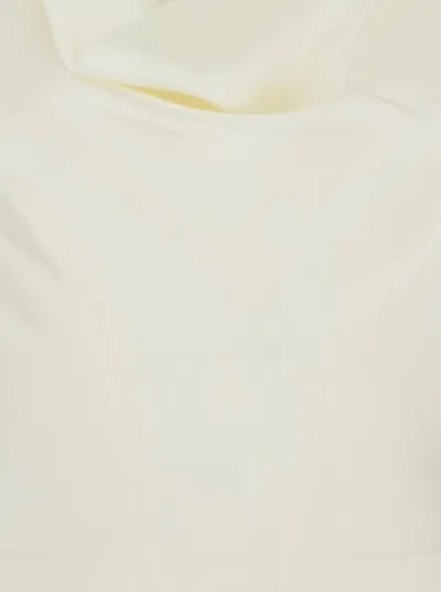 Rotate Birger Christensen Maxi Slip Dress In Neutral