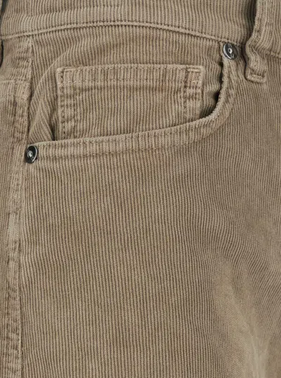 Pt Torino Cindy Soft Stretch Corduroy In Brown